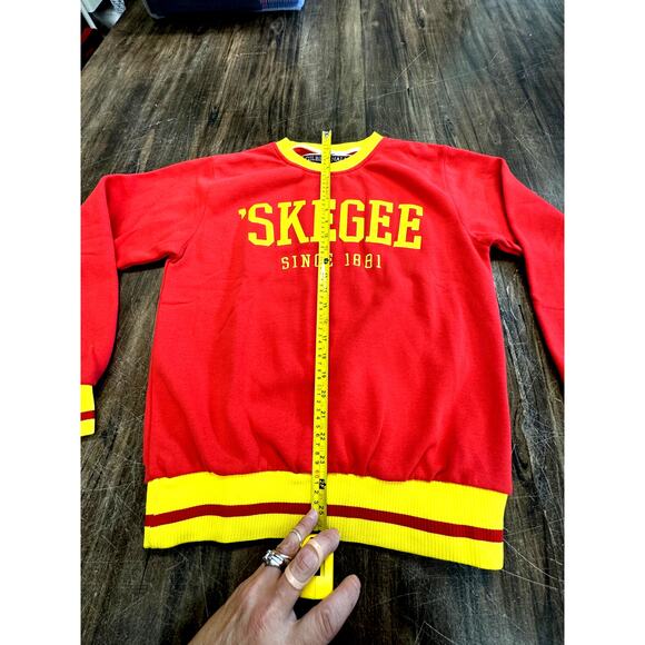 GILBERT HALL " SKEGEE Since 1881" Sweatshirt, Size M, Collegiate - Picture 6 of 11